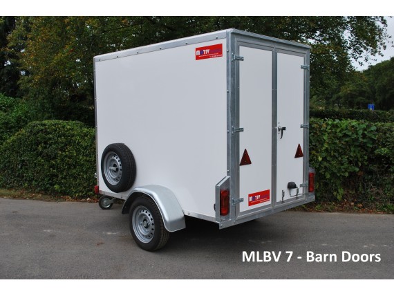 Box Van 'Single Axle' Trailers